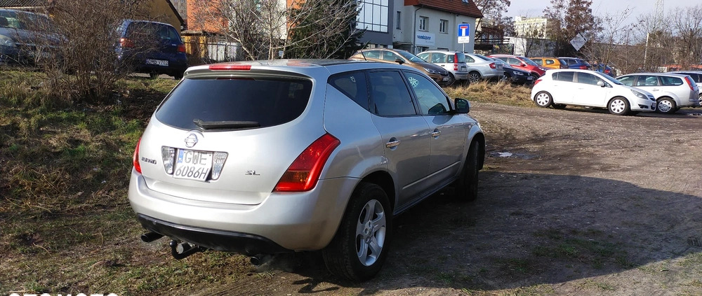 Nissan Murano cena 11500 przebieg: 179300, rok produkcji 2003 z Sopot małe 211